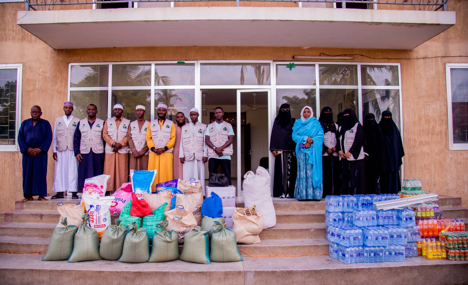 ZAD volunteers serving the community