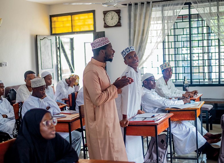 Ustadh-led teaching session